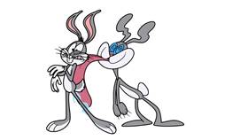 Screenshots from the 2018 Warner Bros. Television cartoon One Carroter in Search of an Artist