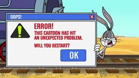 Screenshots from the 2018 Warner Bros. Television cartoon One Carroter in Search of an Artist