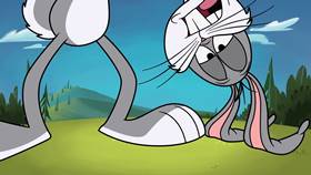 Screenshots from the 2018 Warner Bros. Television cartoon One Carroter in Search of an Artist