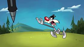 Screenshots from the 2018 Warner Bros. Television cartoon One Carroter in Search of an Artist