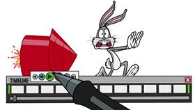 Screenshots from the 2018 Warner Bros. Television cartoon One Carroter in Search of an Artist