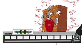 Screenshots from the 2018 Warner Bros. Television cartoon One Carroter in Search of an Artist