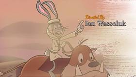 Screenshots from the 2018 Warner Bros. Television cartoon One Carroter in Search of an Artist