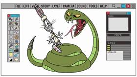 Screenshots from the 2018 Warner Bros. Television cartoon One Carroter in Search of an Artist