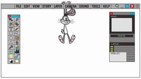 Screenshots from the 2018 Warner Bros. Television cartoon One Carroter in Search of an Artist