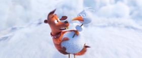 Screenshots from the 2019 Illumination Entertainment cartoon The Dog Days of Winter