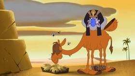 Screenshots from the 2019 Warner Bros. Television cartoon Mummy Dummy