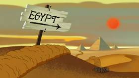 Screenshots from the 2019 Warner Bros. Television cartoon Mummy Dummy