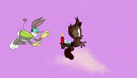 Screenshots from the 2019 Warner Bros. Television cartoon Dynamite Dance