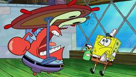 Screenshots from the 2019 United Plankton Pictures cartoon Breakin