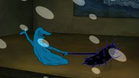 Screenshots from the 2019 United Plankton Pictures cartoon Breakin