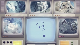 Screenshots from the 2019 DHX Media Ltd. cartoon Mission 3: The Graduation