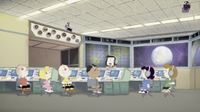 Screenshots from the 2019 DHX Media Ltd. cartoon Mission 4: Welcome to the ISS