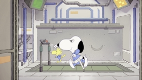 Screenshots from the 2019 DHX Media Ltd. cartoon Mission 4: Welcome to the ISS