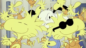 Screenshots from the 2019 DHX Media Ltd. cartoon Mission 4: Welcome to the ISS