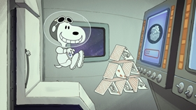 Screenshots from the 2019 DHX Media Ltd. cartoon Mission 4: Welcome to the ISS