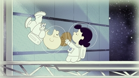 Screenshots from the 2019 DHX Media Ltd. cartoon Mission 4: Welcome to the ISS