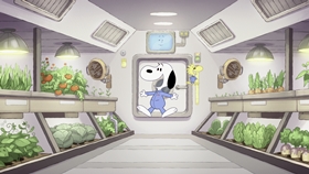 Screenshots from the 2019 DHX Media Ltd. cartoon Mission 5: I Never Promised You a Space Garden