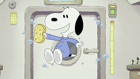 Screenshots from the 2019 DHX Media Ltd. cartoon Mission 5: I Never Promised You a Space Garden