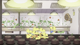 Screenshots from the 2019 DHX Media Ltd. cartoon Mission 5: I Never Promised You a Space Garden