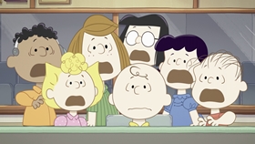 Screenshots from the 2019 DHX Media Ltd. cartoon Mission 6: Space Sleepwalking