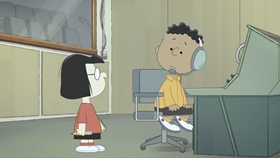 Screenshots from the 2019 DHX Media Ltd. cartoon Mission 6: Space Sleepwalking