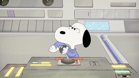 Screenshots from the 2019 DHX Media Ltd. cartoon Mission 6: Space Sleepwalking