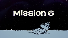 Screenshots from the 2019 DHX Media Ltd. cartoon Mission 6: Space Sleepwalking