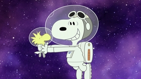 Screenshots from the 2019 DHX Media Ltd. cartoon Mission 6: Space Sleepwalking