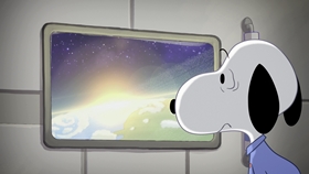 Screenshots from the 2019 DHX Media Ltd. cartoon Mission 6: Space Sleepwalking