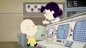 Screenshots from the 2019 DHX Media Ltd. cartoon Mission 6: Space Sleepwalking