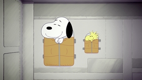 Screenshots from the 2019 DHX Media Ltd. cartoon Mission 6: Space Sleepwalking