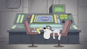 Screenshots from the 2019 DHX Media Ltd. cartoon Mission 7: The Journey on Orion