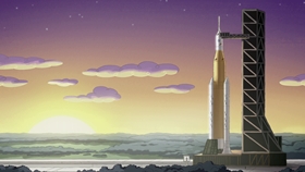 Screenshots from the 2019 DHX Media Ltd. cartoon Mission 7: The Journey on Orion