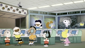 Screenshots from the 2019 DHX Media Ltd. cartoon Mission 9: Searching for Moon Rocks