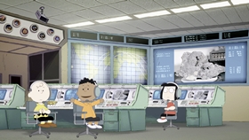 Screenshots from the 2019 DHX Media Ltd. cartoon Mission 9: Searching for Moon Rocks