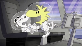 Screenshots from the 2019 DHX Media Ltd. cartoon Mission 9: Searching for Moon Rocks