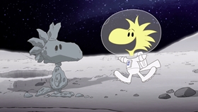 Screenshots from the 2019 DHX Media Ltd. cartoon Mission 9: Searching for Moon Rocks