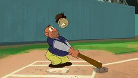 Screenshots from the 2019 Warner Bros. Television cartoon Pitcher Porky