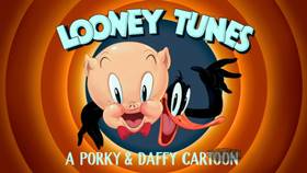 Screenshots from the 2019 Warner Bros. Television cartoon Pitcher Porky