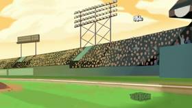 Screenshots from the 2019 Warner Bros. Television cartoon Pitcher Porky