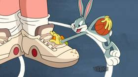 Screenshots from the 2019 Warner Bros. Television cartoon Basket Bugs