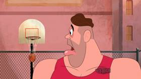 Screenshots from the 2019 Warner Bros. Television cartoon Basket Bugs