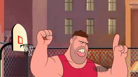 Screenshots from the 2019 Warner Bros. Television cartoon Basket Bugs