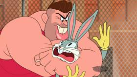 Screenshots from the 2019 Warner Bros. Television cartoon Basket Bugs