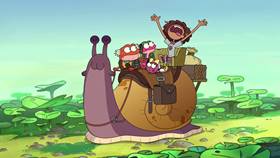 Screenshots from the 2019 Disney Television Animation cartoon Scenic Route