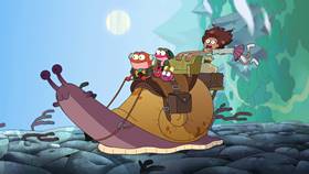 Screenshots from the 2019 Disney Television Animation cartoon Scenic Route