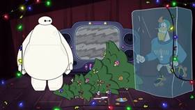 Screenshots from the 2019 Disney Television Animation cartoon Doof sings Deck the Halls