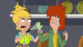 Screenshots from the 2020 Paper Kite Productions cartoon Pilot