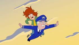 Screenshots from the 2020 Paper Kite Productions cartoon Pilot